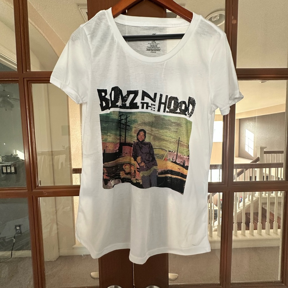 PALACE White 'Boyz N The Hood' Graphic Tee